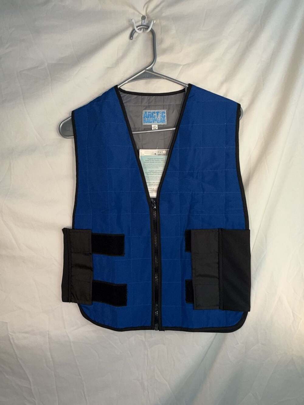 Arctic Radwear Cooling Vest Blue S/M Evaporative Safety Workwear